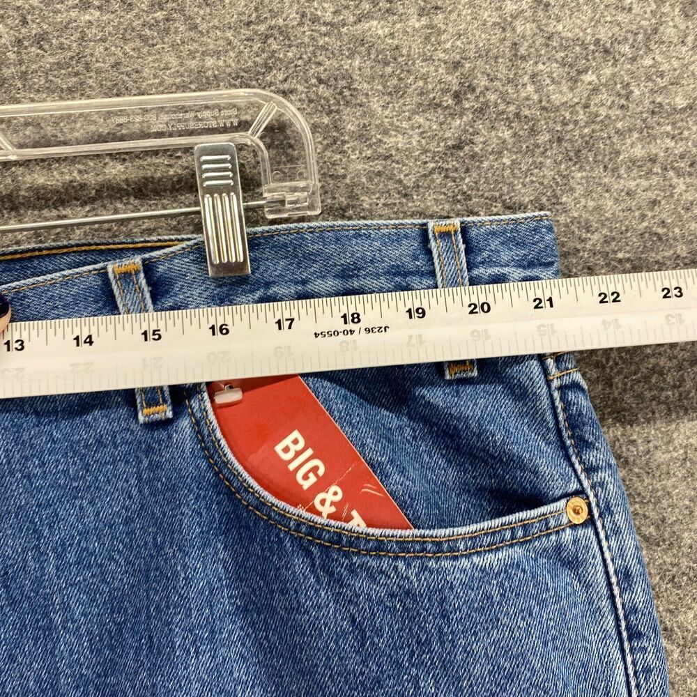 New Levi's 550 Cropped Jeans Men 44*30 Blue Denim Light Relaxed Fit Straight - Picture 5 of 11